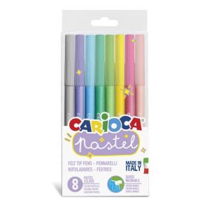 Flomasteri Carioca pastel 1/8