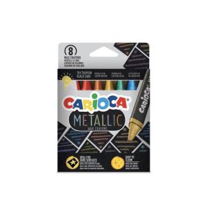 Voštane boje Carioca metalik 1/8