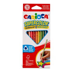 Drvene bojice Supercolor Carioca Triangular 1/12