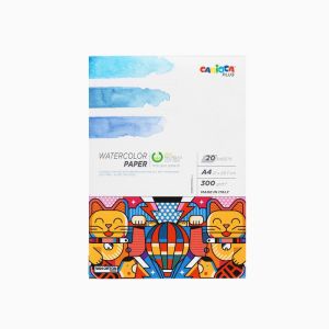 Blok akvarel Carioca Plus A4 1/20 300g