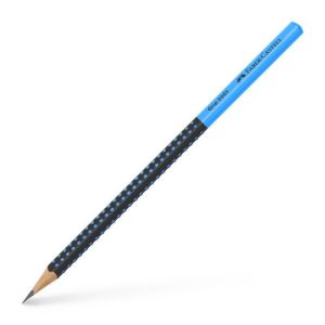 Grafitna olovka Grip Faber-Castell crno-plava HB