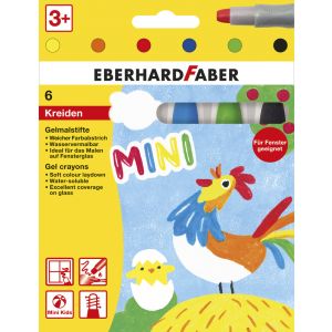 Voštane boje Eberhard Faber-Castell gel kreon 1/6