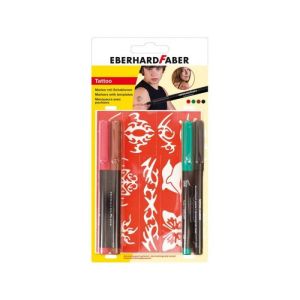 Flomasteri Eberhard Faber-Castell Tattoo set 1/4