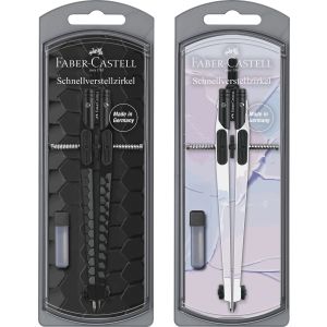 Šestar Quick set Faber-Castell Dark & Bright