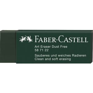 Gumica umetnička gnjeca Faber-Castell zelena