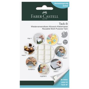 Kreativna traka bela Faber-Castell 50g