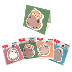 Samolepljivi blok MG Fluffy animals 30l