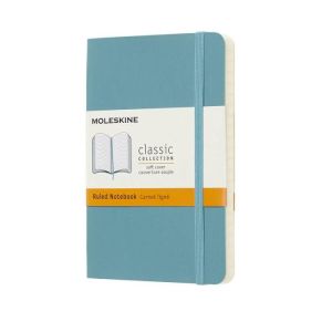 Rokovnik Moleskine Reef blue mek povez linije PKT