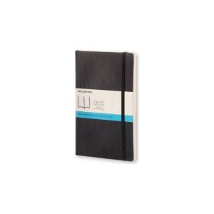 Rokovnik Moleskine black mek povez tačkice LG