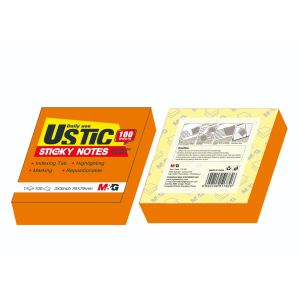 Samolepljivi blok MG Narandžasti 75x75 100l