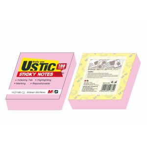 Samolepljivi blok MG Roze 75x75 100l