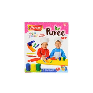 Set play dough Heroes Puree mali