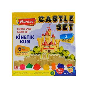 Set kinetički pesak i kalupi Heroes Castle 500 gr